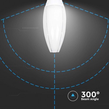 LAMPADINA V-TAC LED E40 60W OLIVE LAMP SMD CHIP SAMSUNG - SKU 21187 / 21188