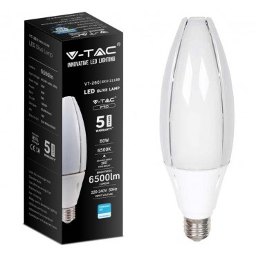 LAMPADINA V-TAC LED E40 60W...