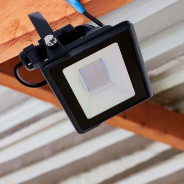 FARO LED FLOODLIGHT 20W SMD IP65 CHIP SAMSUNG COLORE NERO