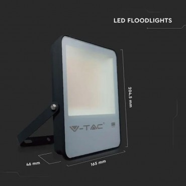 V-TAC EVOLUTION VT-32 FARO LED FLOOD LIGHT 30W SMD IP65 CHIP SAMSUNG COLORE NERO