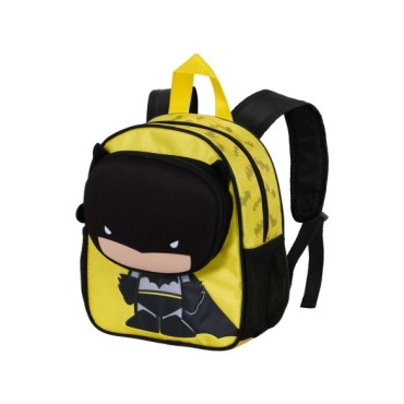 BATMAN GIALLO ZAINO ZAINETTO POCKET BATMAN BOBBLEHEAD