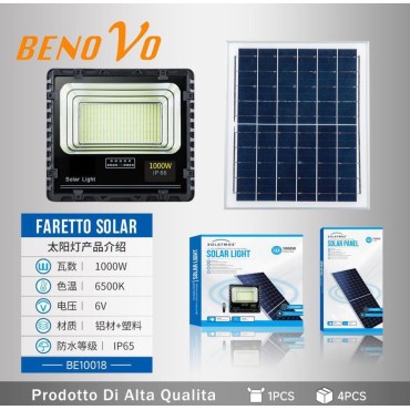 Faro led 1000W con pannello...