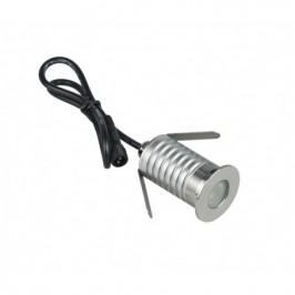 Faretto LED CREE segnapasso 1W calpestabile radente12-24v 95LM ip67