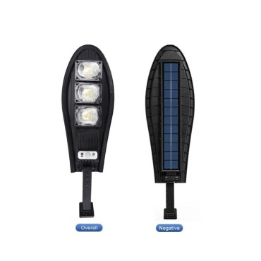 Lampione solare 126 LED sensore di movimento LUCE FREDDA 6500K TELECOMANDO IP65  W778B