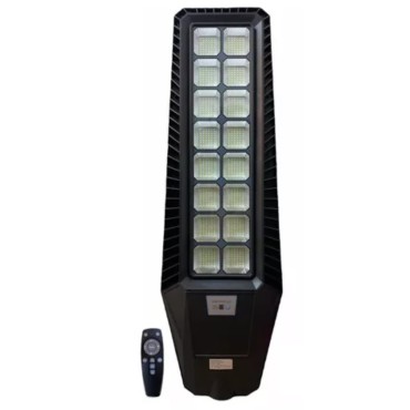 LAMPIONE 800W PANNELLO SOLARE INTEGRATO CREPUSCOLARE IP65 LUCE Fredda 130lm/w