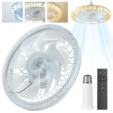 Ventilatore lampada led E27...