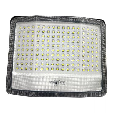 FARO LED PANNELLO SOLARE nero 200W 400W 600W 800W 1000W CREPUSCOLARE ip65 80lm/W