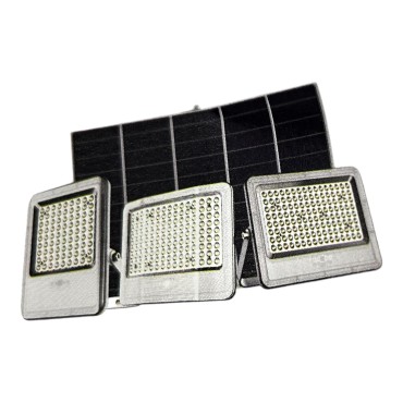 FARO LED PANNELLO SOLARE nero 200W 400W 600W 800W 1000W CREPUSCOLARE ip65 80lm/W