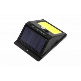 Faretto 48 LED Cob Pannello Solare Ricaricabile Sensore Movimento ip65