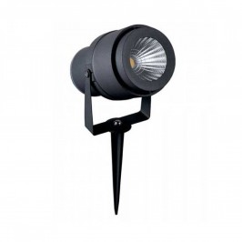 V-TAC VT-857 FARETTO LED COB DA GIARDINO 12W 720 lm CON PICCHETTO COLORE GRIGIO IP65 SKU 217550 / 217551