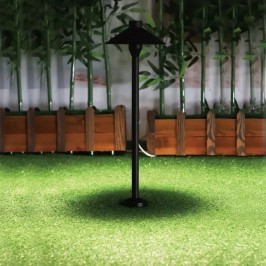 V-TAC VT-907 LAMPADA DA GIARDINO 7W FISSAGGIO A PAVIMENTO O INTERRAMENTO IP65 COLORE NERO - SKU 20316 / 20317 / 20318