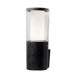 LAMPADA DA PARETE FUMAGALLI CARLO WALL NERO TRASP LED GU10 3,5W CCT | DR1570000AXU1K